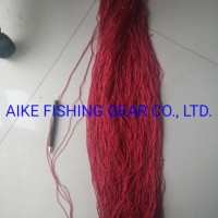 Nylon Swordfish Netting  Swordfish Fishing Nets  210d/36ply 200mmsq 150MD 100m  Lengthway  Red Color