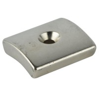 High Quality NdFeB Rectangle Countersunk Block Magnet M5 M6 Nikel China Manufactures