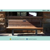 Modern Street Furniture Metal Leisure Garden Benches for Sale