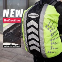 20-55L New Reflective Backpack Cover Sport Bag Covers Rain Cover Backpack Outdoor Riding Dustproof W