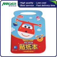 Hot Sale 3D Cartoon Full Color Printing Stickers Book for Children /Kids