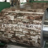 Economical Marble/Stone Grain Printed Galvanised Steel in Roll for Villa