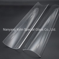 Transparent UV Filter Arc Thin Wall Quartz Glass Plate