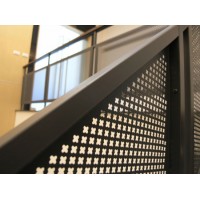 Perforated Metal for Fence