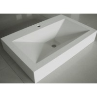 Solid Surface Vanity Basin for Bathroom Wash Hand Basin