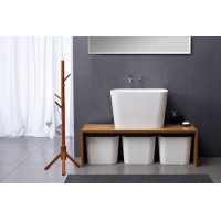 Acrylic Solid Surface Sanitary Ware Bathroom Basin for Bathroom Furniture