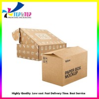 China Packaging Factory Direct Custom Logo Printed Eco Corrugated Cardboard Shipping Carton Box