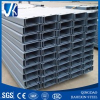 Hot Rolled Galvanized Steel C Channel in High Quality