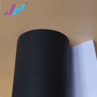 5m 100% Polyester Woven Black Textile Fabric for Eco-Solvent Ink