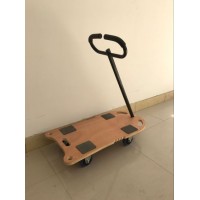 The Factory Produces Wood Light Tool with Handle Car Mover Wood Trolley Pw8040