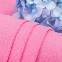 Manufacturer Custom Cotton Knit Fabric CVC Single Jersey