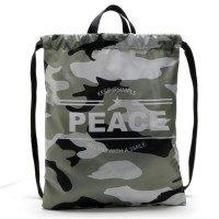 Full Color Print Drawstring Dust Bag Backpack with Custom Logo