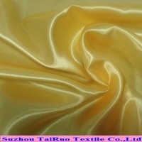 Poly Satin Fabric for Dress Lining and Decoration