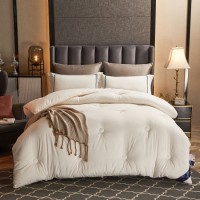 Luxury White 133X72 Fabric Density Customized 100 Cotton Embroidery Duvet Cover Bedding Sets