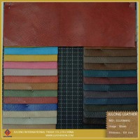 Bonded Leather Archaistic Design Faux Upholstery Leather for Shoe