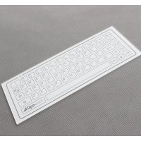 Factory Price 1mm Ultra Thin Anti-Fingerprint Keyboard Glass Panel