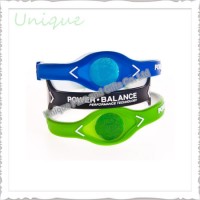 Custom Fashion Adjustable Healthcare Sport Energy Balance Power Silicone Wristband for Promotional G