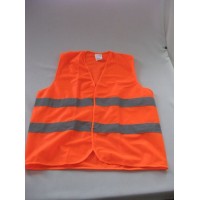 Orange Red Hi Vis Vest Reflective Safety Vest