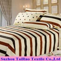 100% Polyester Microfiber Pongee Fabric for Bedding Set