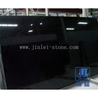 Polished Absolute Black Granite Slabs Shanxi Black Granite Slabs for Floorings and Walls or Kitchen