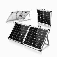 Camping Solar System 130W Foldable for Motorhome with 12V System