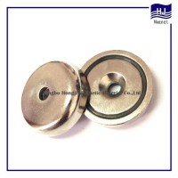 Special Countersunk Hole Neodymium Magnetic Component Motor Magnet