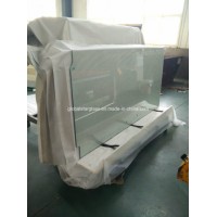 8mm  10mm  12mm Toughened/Tempered Float Glass Door with Holes /Groove/Polished Edges