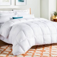 White Bedding Comforter Duck Feather Down Quilt Duvet