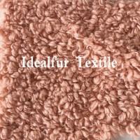 Solid Color Curly Short Pile Imitation Wool Fur