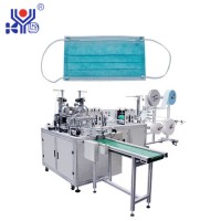 Flat Face Masking Machine Productive Non Woven Disposable 1+1