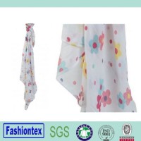 High Quality Lovely Cotton Muslinprint Swaddle Blanket Customized Bath Towels