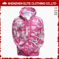 Custom Logo Women's Pink Camo Hoodies Wholesale Price (ELTHI-67)
