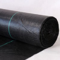 PP Woven Weed Control Ground Cover Geotextile for Greenhouse and Farm