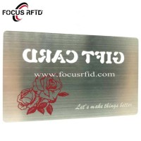 Custom Logo Full Color Plastic Smart PVC Card Metal Business Cards