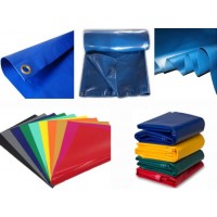 High Quality Polyester Textile Fabric  Waterproof PE Tarpaulin for Tent and Awning
