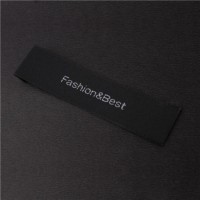 Half-Folded Custom High Quality Woven Label for Garment