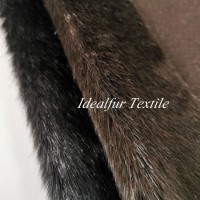 100% Polyester Raccoon Faux Fur Fabric for Coat