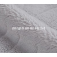 Grey Rabbit Fur PV Plush Fabric for Soft Toys Luxury Faux Fur