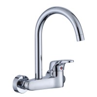 Factory Wholesale Deck Mounted Sink and Faucet Cold Water Kitchen Tap
