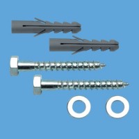 Zinc-Plated Carbon Steel Wc Fixing Set