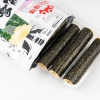 45g Taro Flavor Instant Green Snacks Nori Energy Seaweed Bar with Test Report