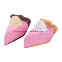 Factory Wholesale Custom PU Foam Soft Slow Rising Squishy Triangle Cream Cake