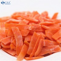 Sinocharm Brc a Approved 6-8mm IQF Carrot Slices Frozen Carrot