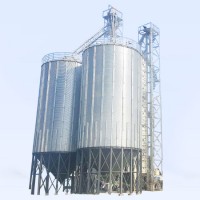 Small Grain Steel Storage Silo Price for Sale Feed Silos for Poultry Farms