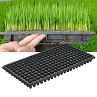 Seed Tray 1020 Flat Holes Hard Plastic Nursery Seed Tray Vegetable Nursery Propagation Seed Tray PVC