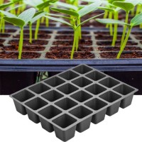 High Strength Seed Trays Deep Seed Tray Seedling Starter Plant Growing Holder for Greenhouse Hydropo