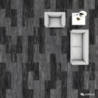 Commercial Nylon Carpet Tiles for Hotel Loop-Tufted Bitumen Carpet Floor