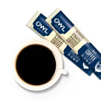OEM Black Instant Coffee 3 in 1 Latte Coffee Drink