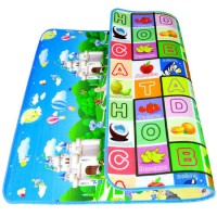 XPE Foldable Infant Kids Crawling Floor Play Rug with Different Cartoon Patterns