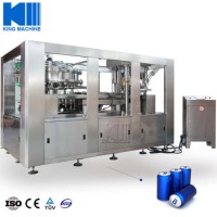 Pop Pet Can Beer Plastic Soda Filling Sealing Machine Canned Drinks Making Production Plant
